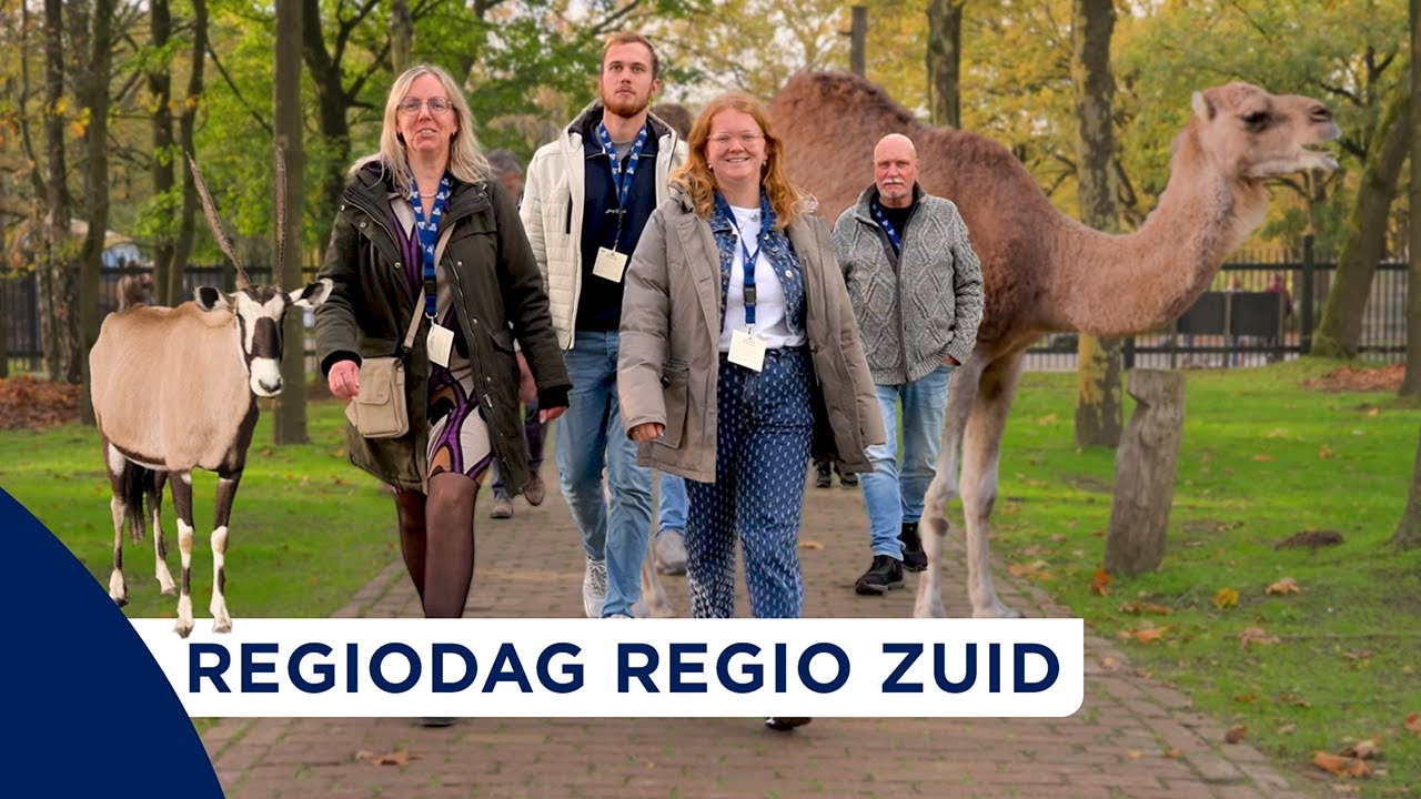 Inspirerende safari door de trots van de sector op boeiende regiodag Regio Zuid