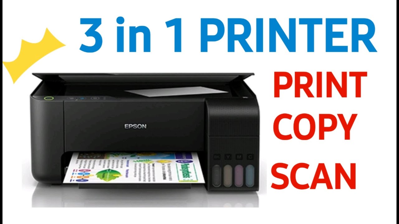 Как печатать, сканировать и копировать с помощью принтера Epson L3210 Ecotank | Лучший принтер!