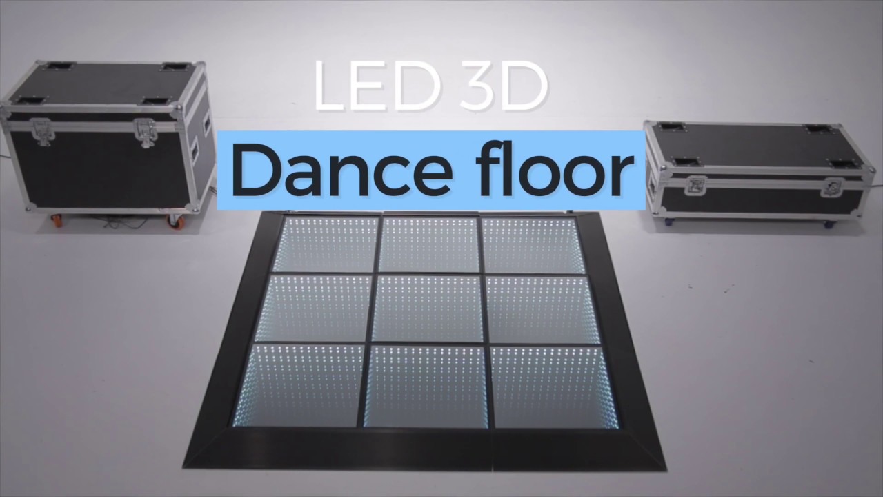 Installing an LED 3D Dance Floor!