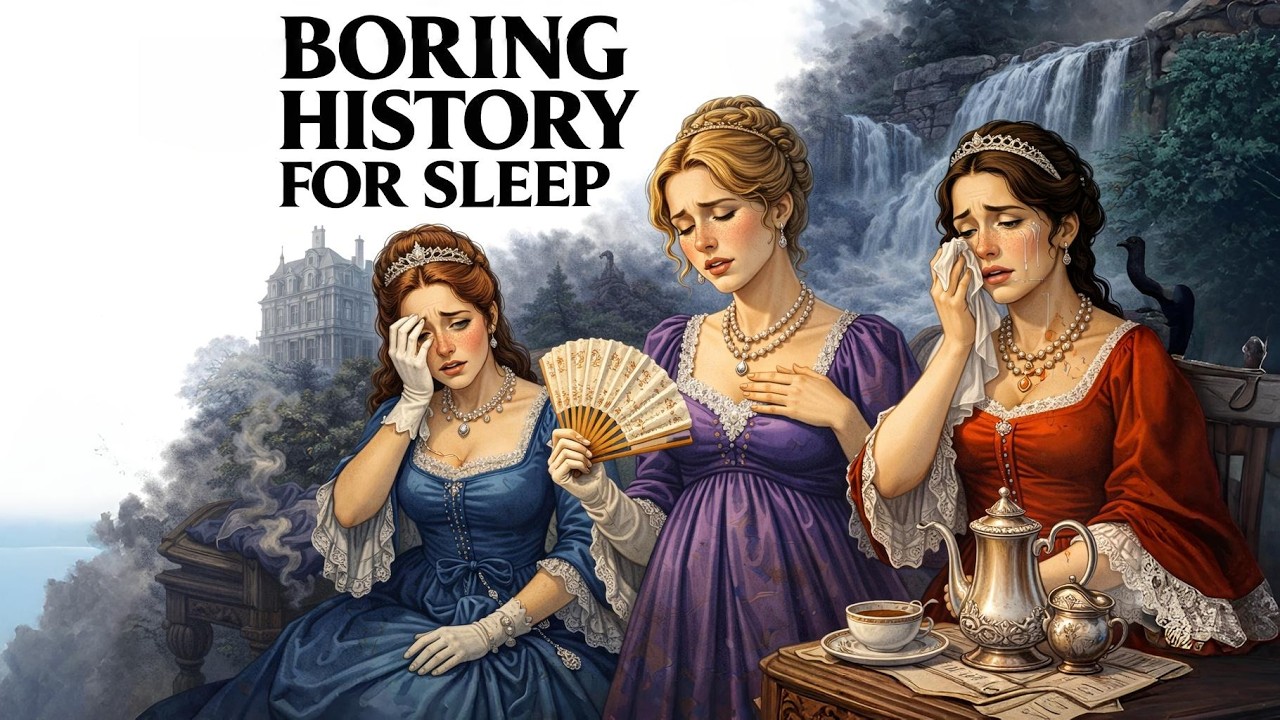 🕯️👗🏛️ Silk Dresses and Silent Falls — Victorian Elite Women (1837–1901) 📜😴 | History for Sleep