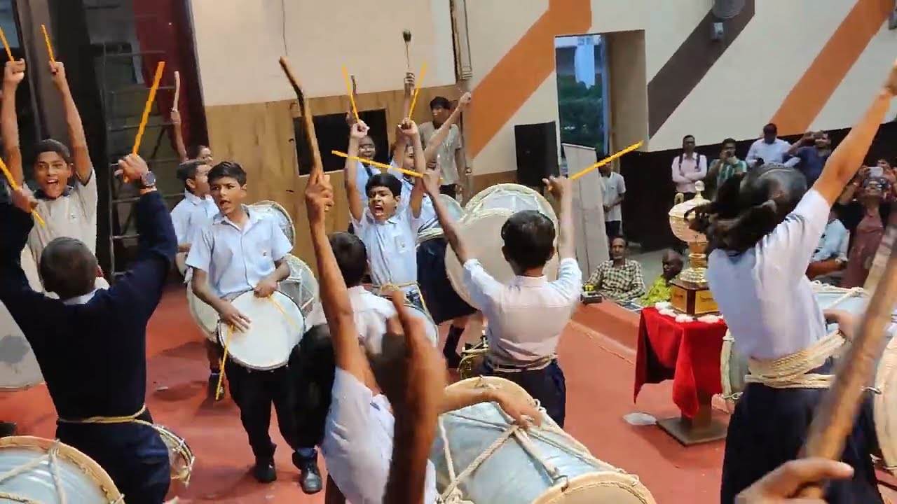JRD TATA SCHOOL & EDULAB KHADKI ||  ढोल पथक ||