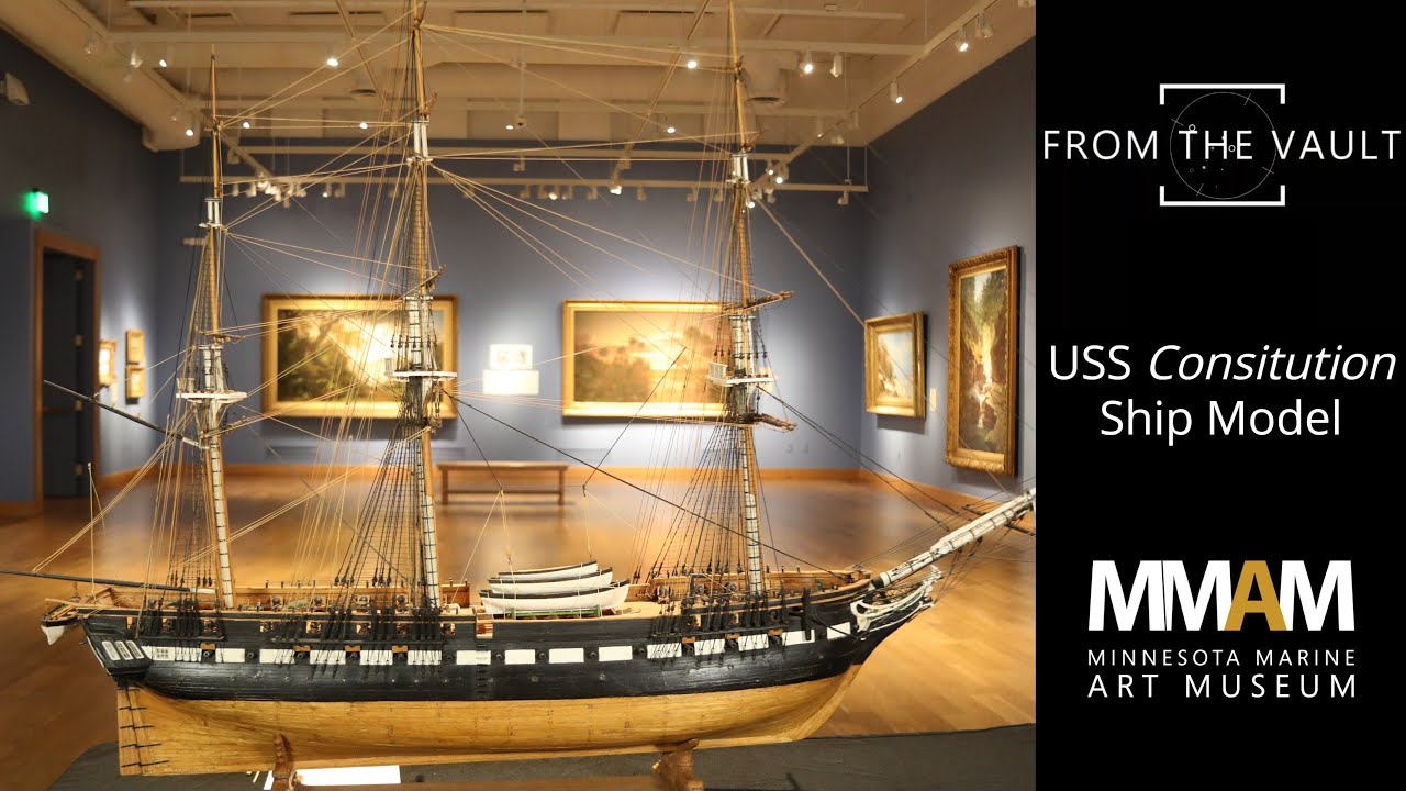 From the Vault - USS Constitution Ship Model