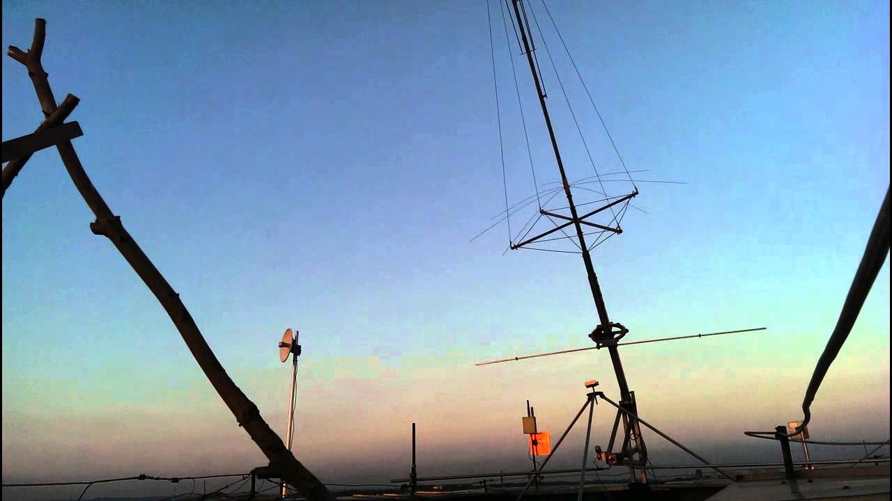 Podnoszenie GP7DX , Ham Radio Tower