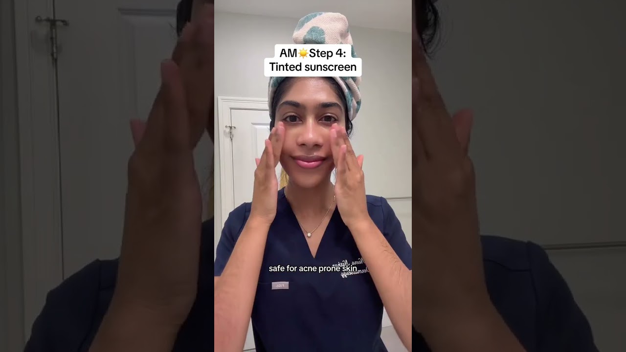 Skincare routine for hormonal acne