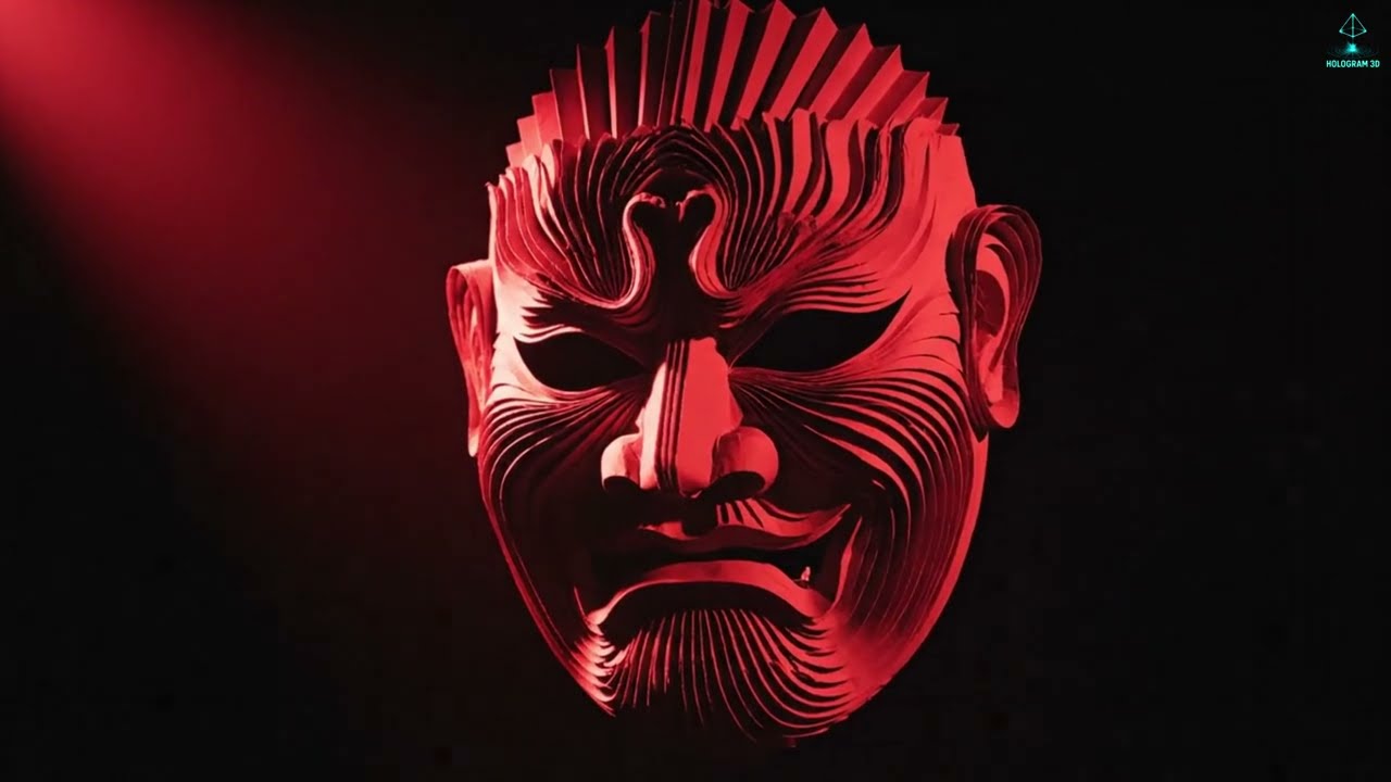 3D HOLOGRAM: 🌸 ORIGAMI ARTISTRY - EASTERN PAPER UNFOLDS! 💮