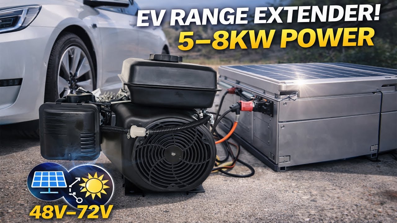Solar DC Generator for EV & Batteries | 48V&ndash;72V Range Extender | 5&ndash;8KW Power Review