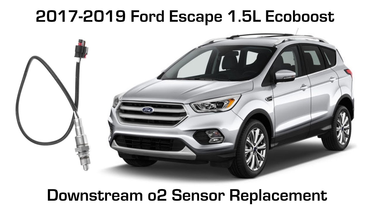 Как заменить датчик кислорода (датчик O2) на Ford Escape 1.5l Ecoboost 2017–2019