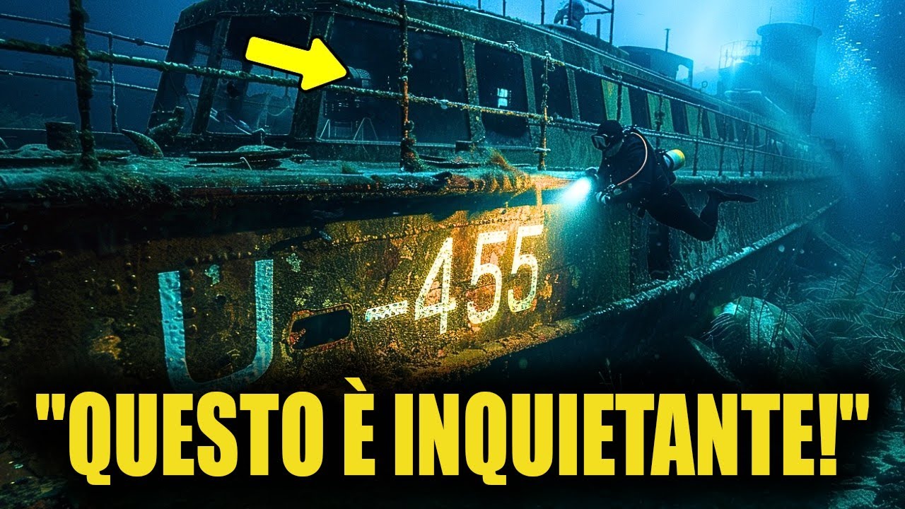 Ritrovato il sottomarino U-455 della Seconda Guerra Mondiale con l'equipaggio ancora a bordo