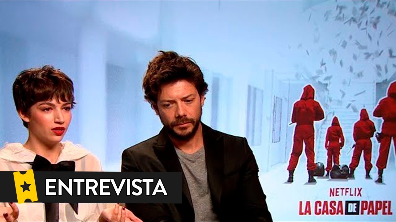 Entrevista a Úrsula Corberó y Álvaro Morte ('La Casa de Papel')
