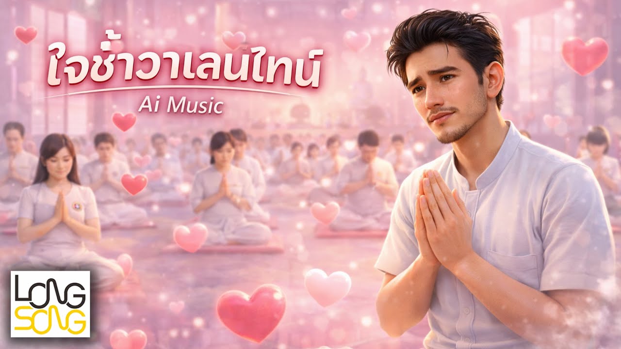 ใจช้ำวาเลนไทน์  Ai Music Cover ชาย (Audio Version)