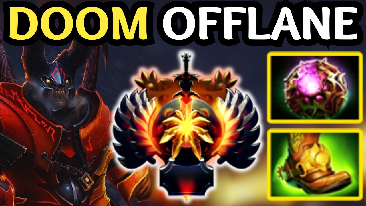 🔥 8000 MMR DOOM Offlane — One Doom, Fight Over | Dota 2 Gameplay 🔥