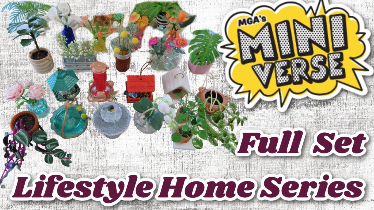 Miniverse Lifestyle Home COMPLETE Series!!