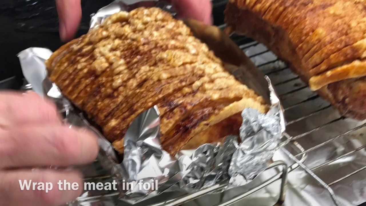 Danish roast pork with crackling