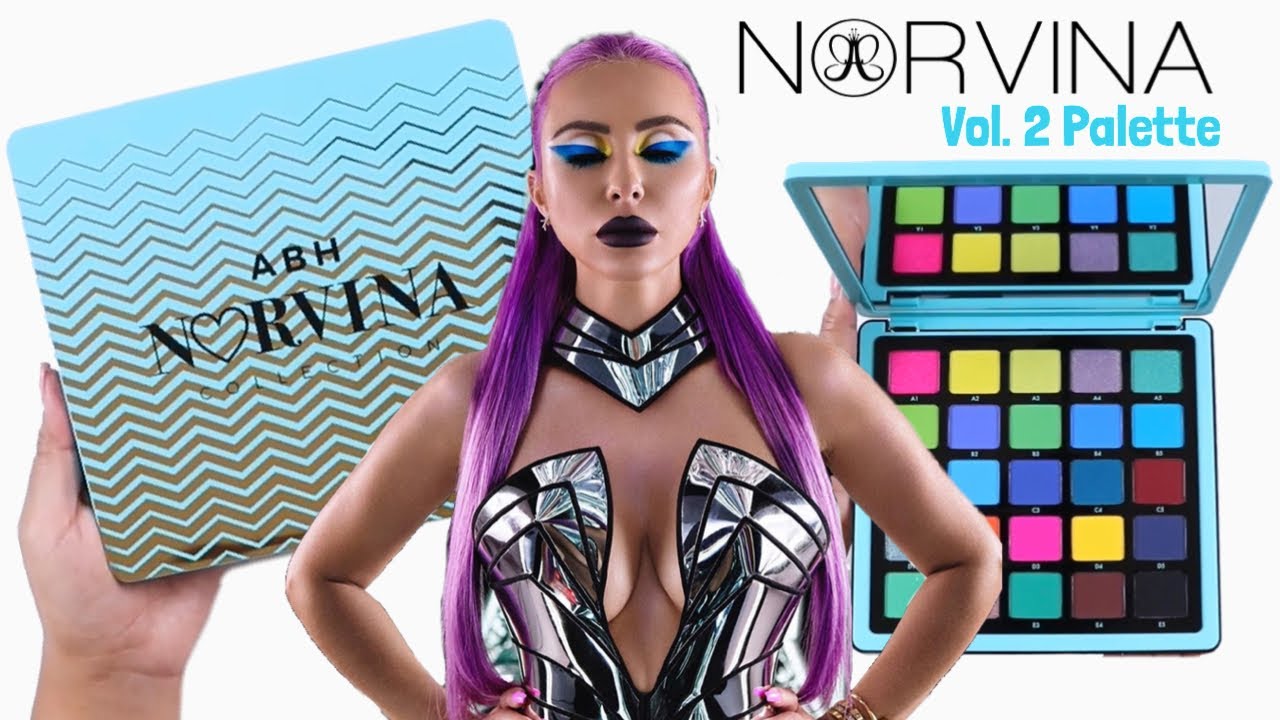 ABH Norvina Pro Pigment Vol. 2 Palette Review + Swatches