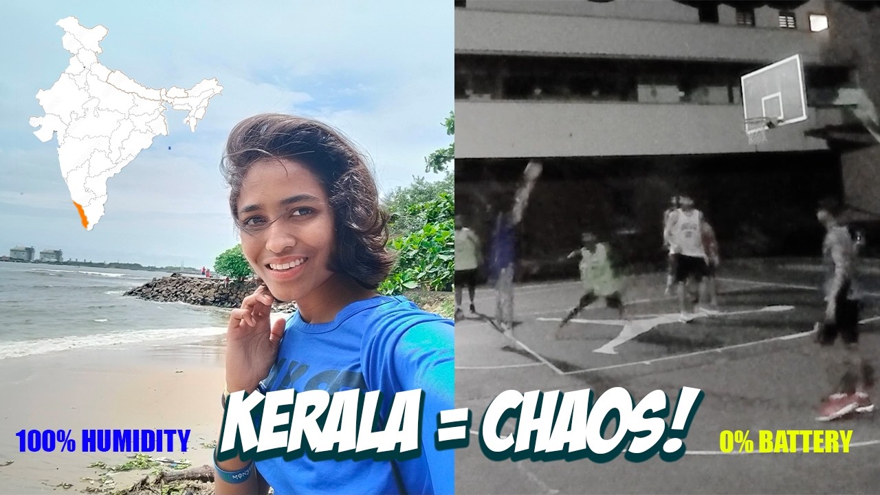 Hooping in every State? The Messy Start.. Kochi, Kerala 🌴