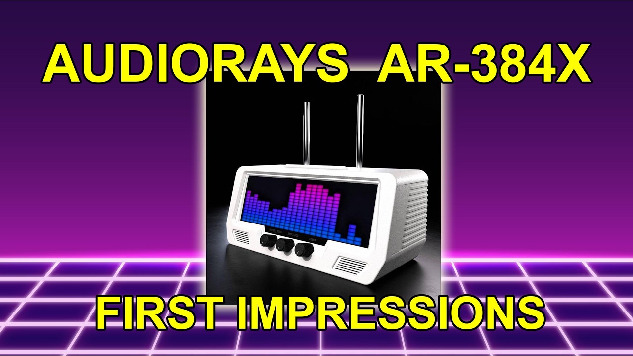 AUDIORAYS AR-384X Audio Visualizer Part 1