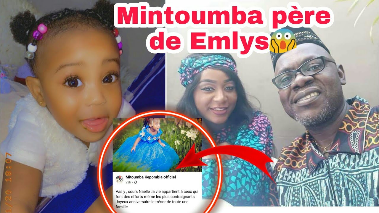 Mintoumba est le père de Emlys Naëlle fille de Muriel blanche. voici la vidéo qui prouve tout😱