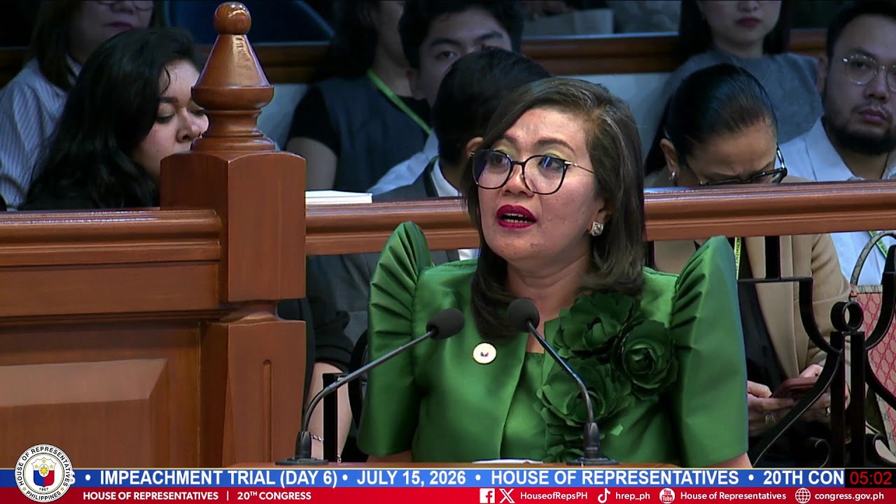 IMPEACHMENT TRIAL OF VP SARA DUTERTE (DAY 6)