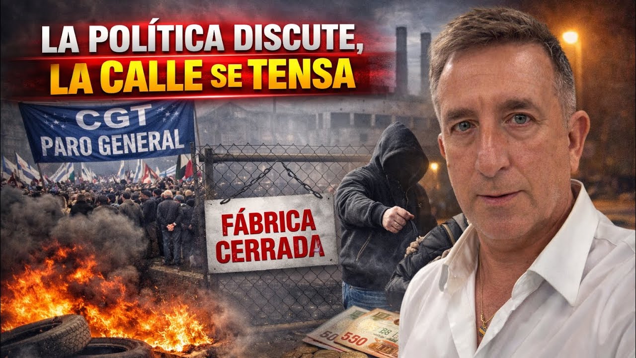 🚨🇦🇷LA POLÍTICA DISCUTE, LA CALLE SE TENSA. El análisis de Sebastián Dumont