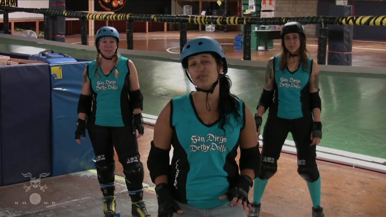 Roller Derby Obstructive Blocking w/San Diego Derby Dolls