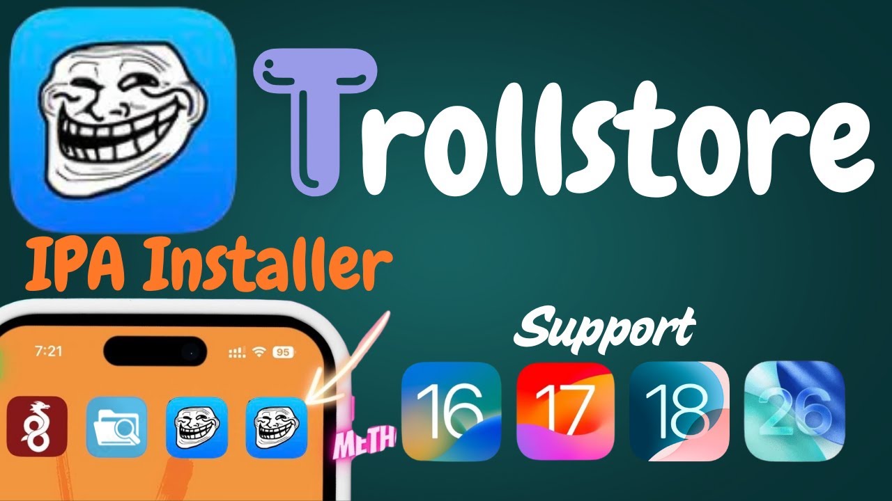 How to install Trollstore on your iPhone support all iOS version