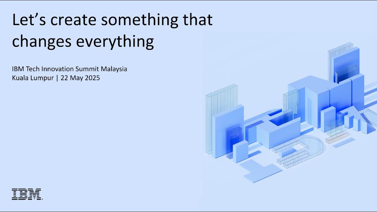 𝐈𝐁𝐌 𝐓𝐞𝐜𝐡 𝐈𝐧𝐧𝐨𝐯𝐚𝐭𝐢𝐨𝐧 𝐒𝐮𝐦𝐦𝐢𝐭 𝟐𝟎𝟐𝟓