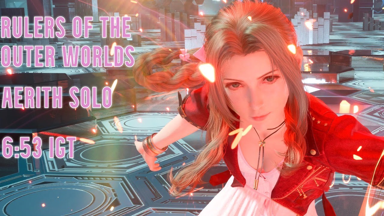 Aerith Solo Rulers of the Outer Worlds 6:53 IGT Improved Run | FINAL FANTASY VII REBIRTH