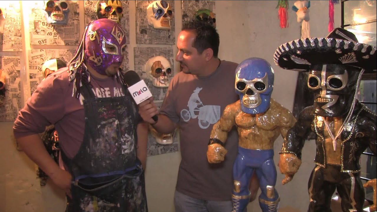 Mexico Lindo y Querido Tv. Artesanos Lucha Libre