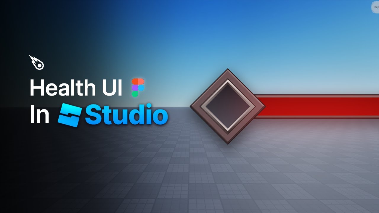 How To Make a Health UI in Figma for Roblox Studio
