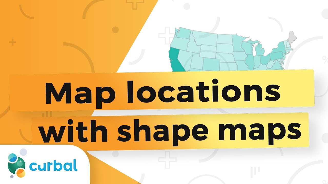 Map locations using Power BI shape maps (Part 1)