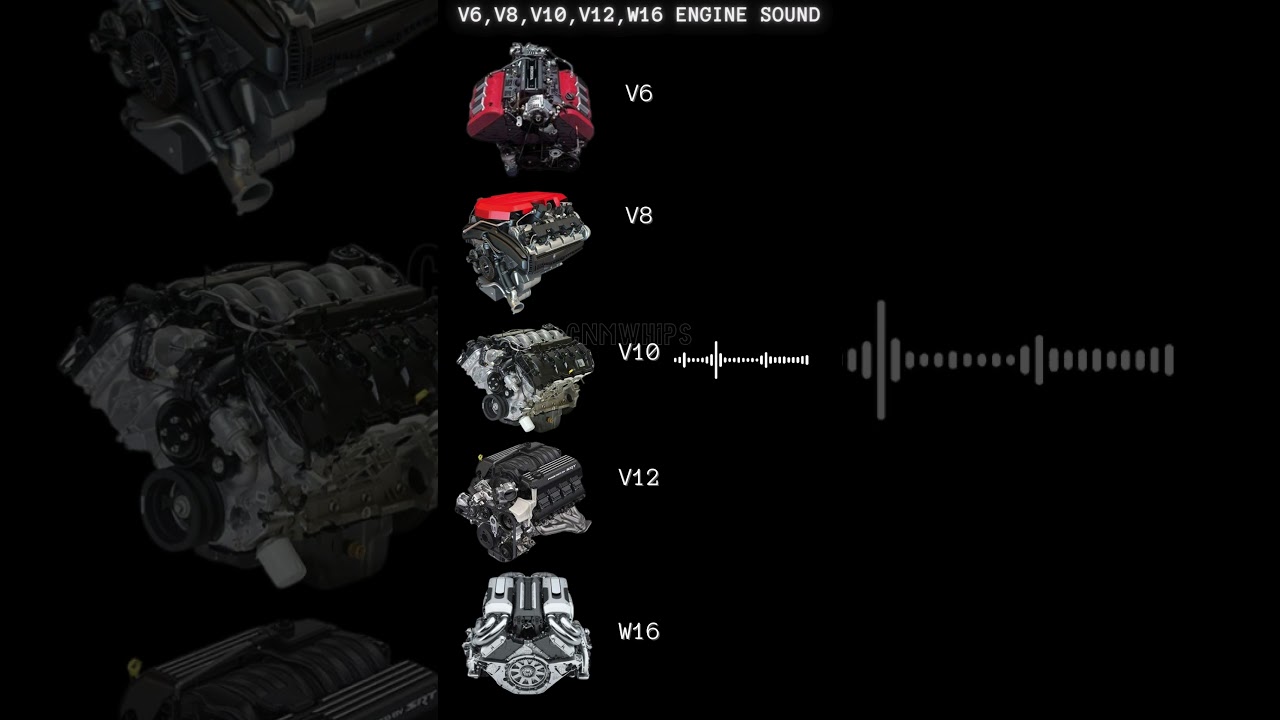 V CONFIGURATION ENGINE SOUNDS