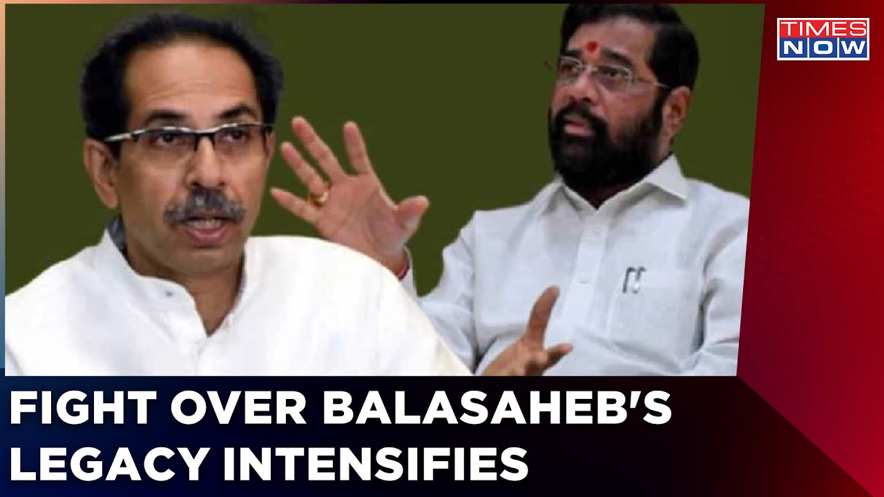 Fight Over Balasaheb's Legacy: Fight Over Dussehra Rally Intesifies | Shinde Vs Thackeray