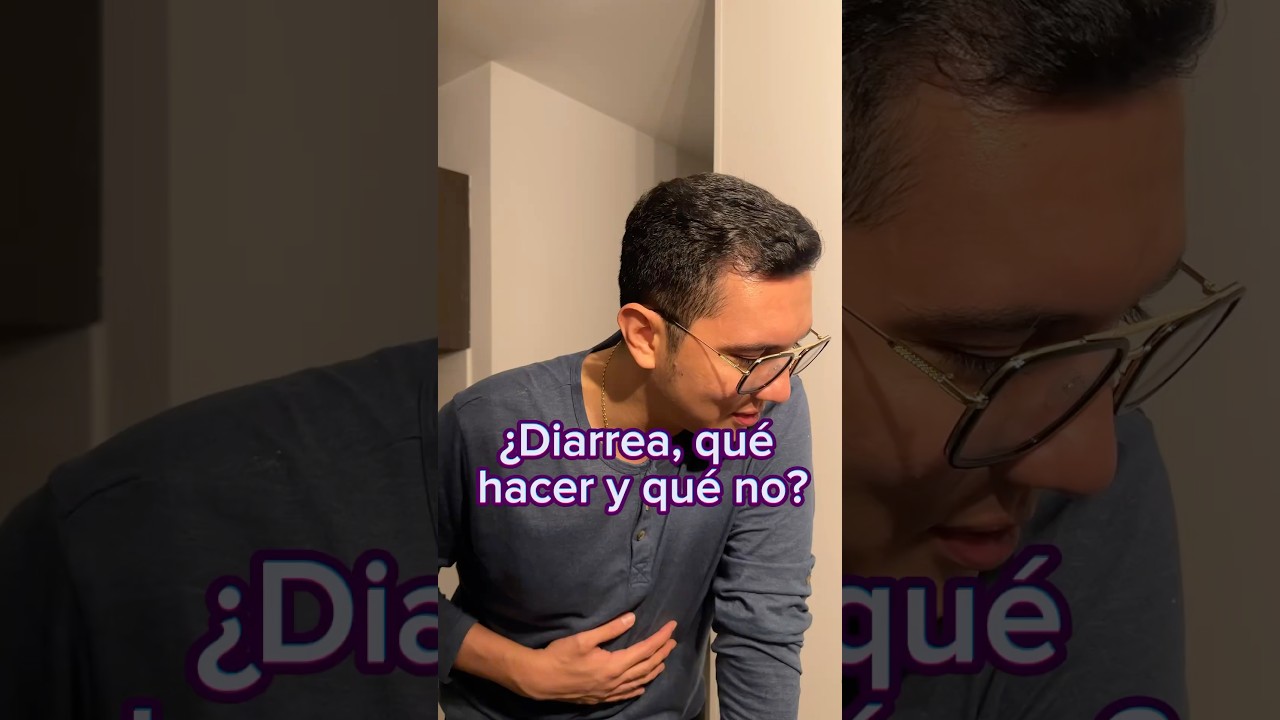 &iexcl;Diarrea! &iquest;Qu&eacute; hacer y qu&eacute; no?. #medicina #shorts