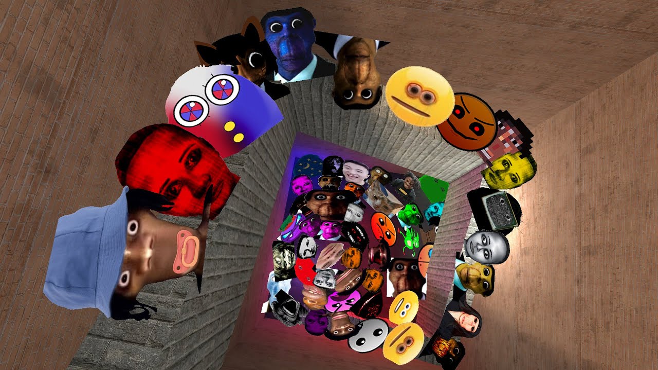Nico's, Obunga, Ultimate Nextbots Pack, Juandale Pringle, Selene Family, Angry Munci in GMOD