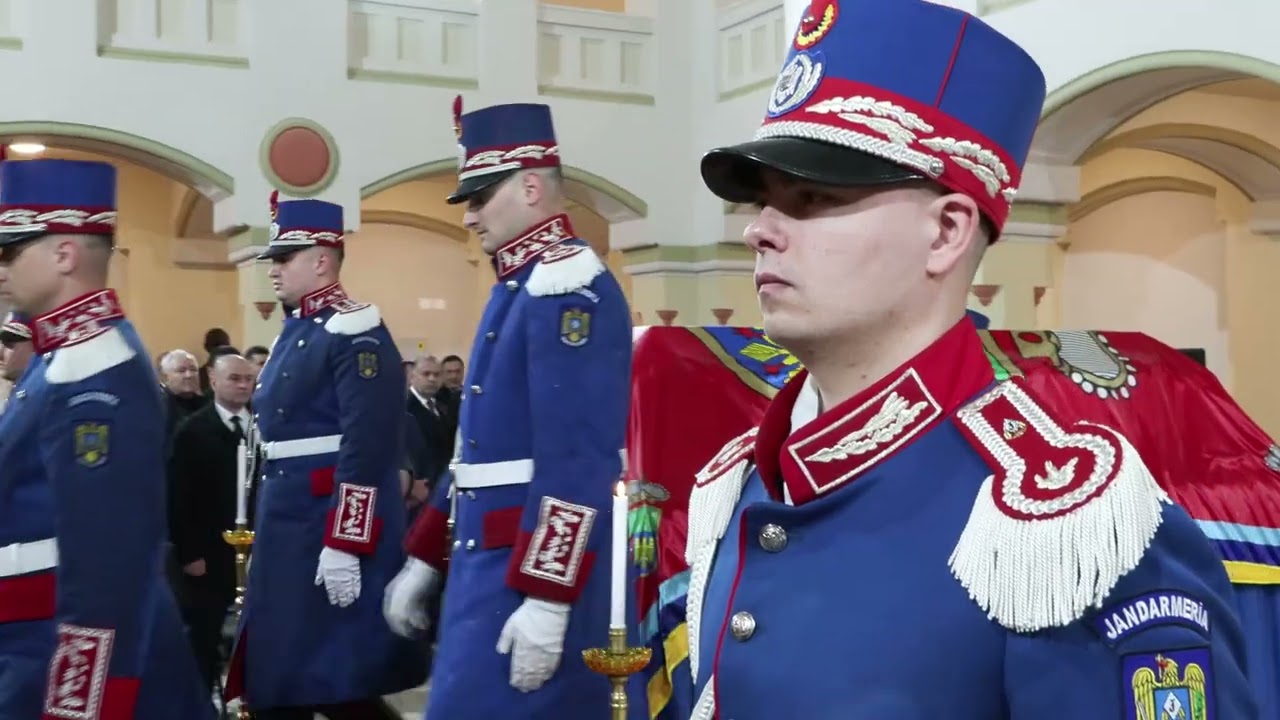 Ceremonia de aducere în țară a rămășițelor domnitorului Ghyka
