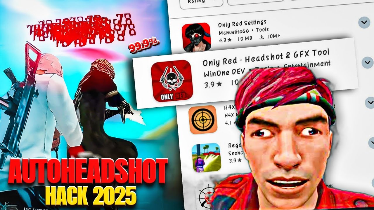 Free Fire Auto Headshot взлом лучшее приложение в 2025 году🎯