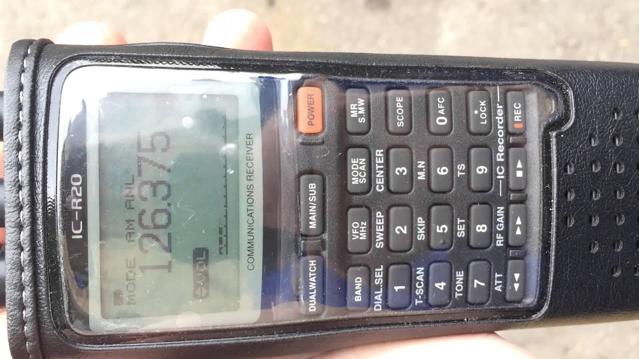 Icom IC-R3 Icom IC-R20 Avia