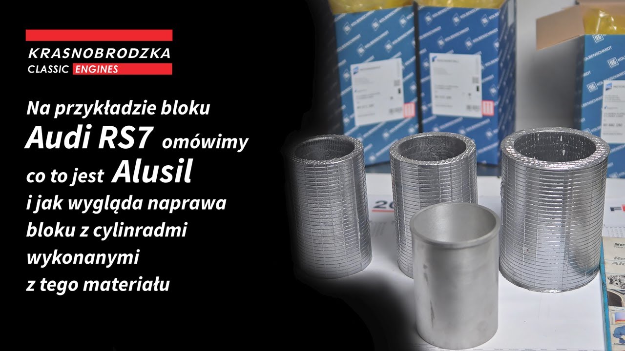 ALUSIL - Wyjaśniamy na przykładzie bloku silnika AUDI RS7