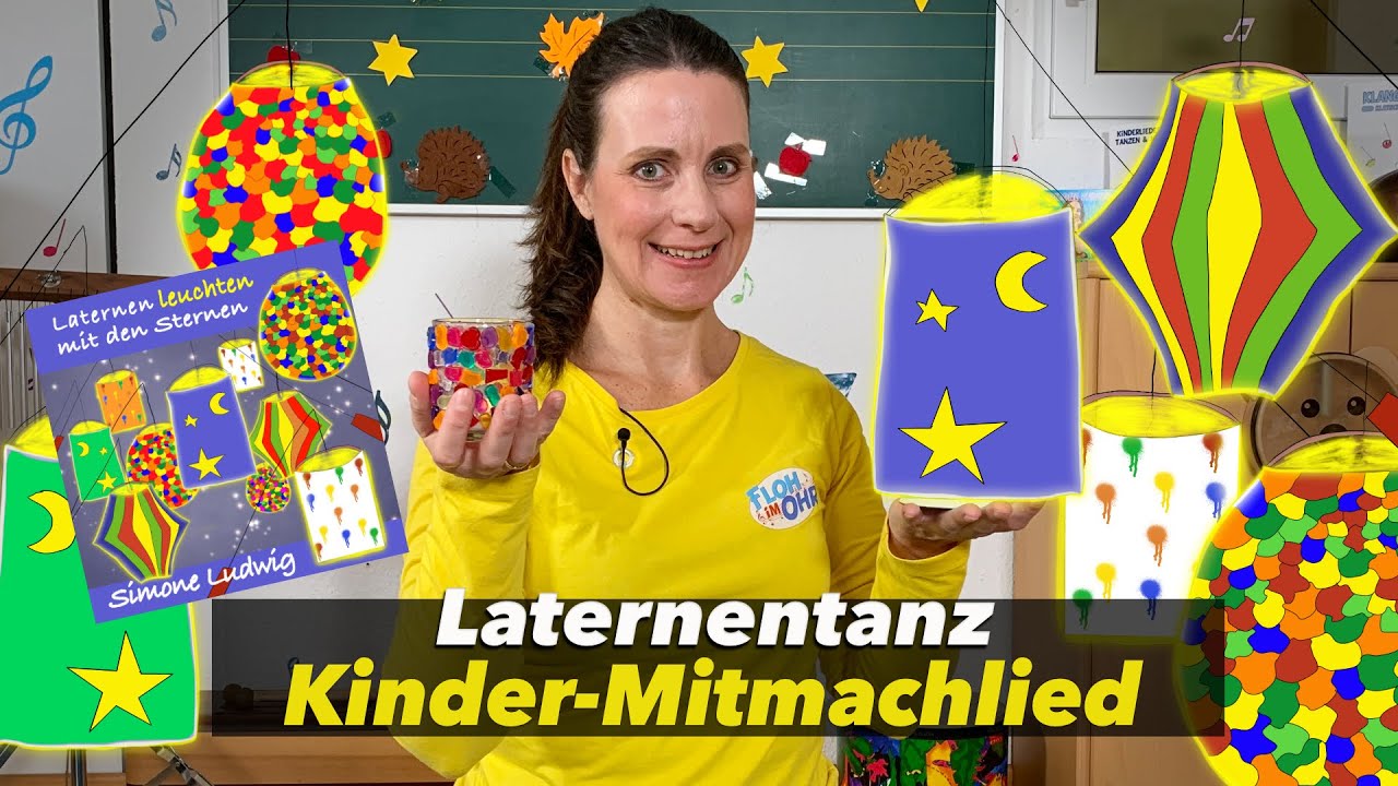 Laternentanz | Laternenlied | Kita | Grundschule | Simone Ludwig | Floh im Ohr TV
