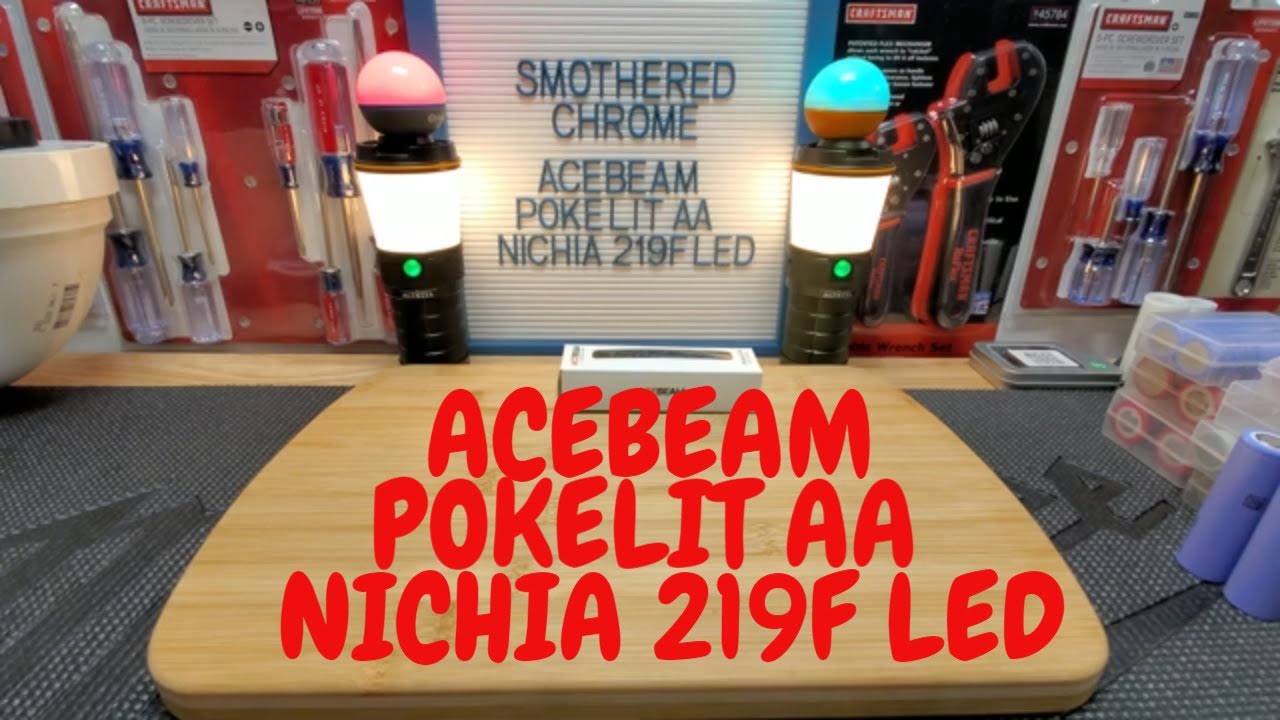 ACEBEAM POKELIT AA NEW RELEASE 14500/AA NICHIA 219F LED