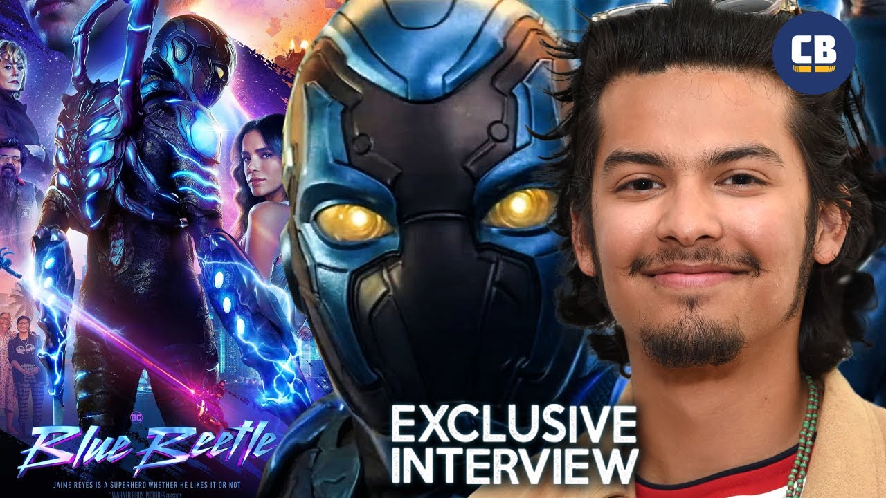 1 On 1 With The BLUE BEETLE! - Xolo Maridueña Exclusive Interview