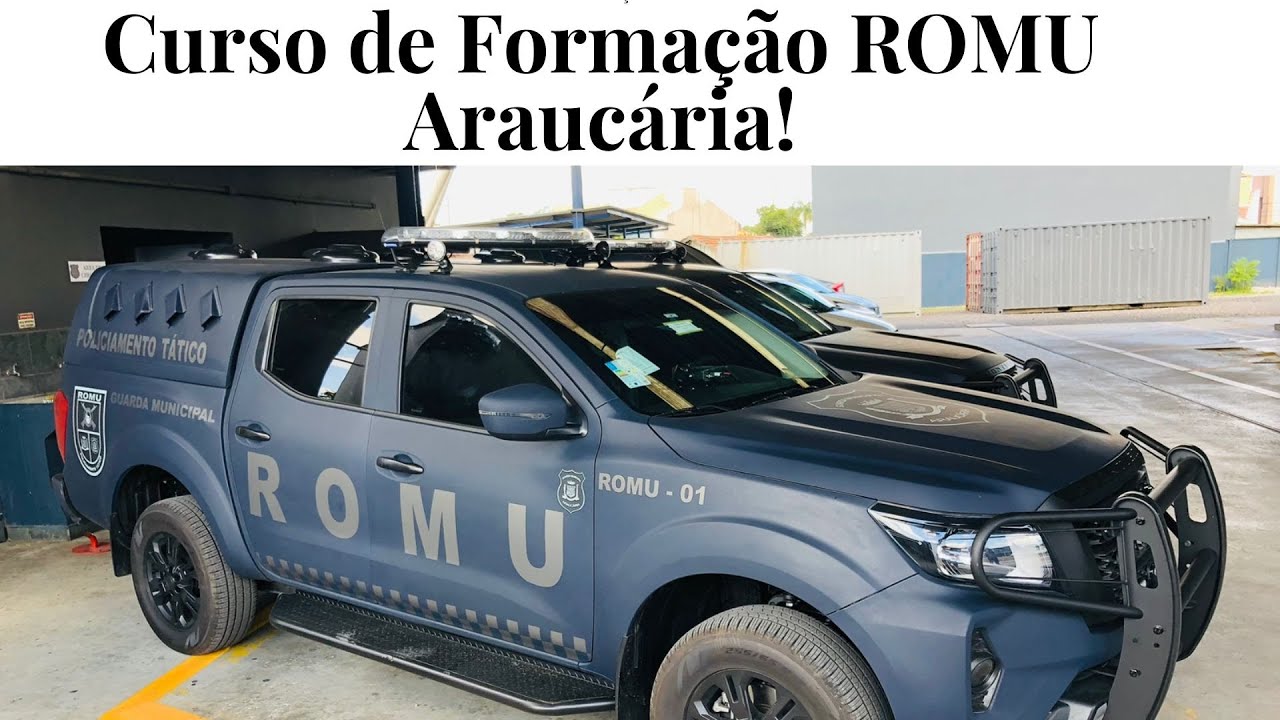 Curso de Formação ROMU Araucária!
