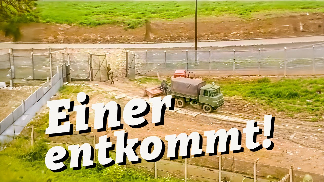 Spektakuläre Flucht 1986: Grenzsoldat flieht aus der DDR!