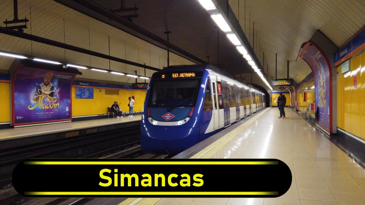 Metro Station Simancas - Madrid 🇪🇸 - Walkthrough 🚶