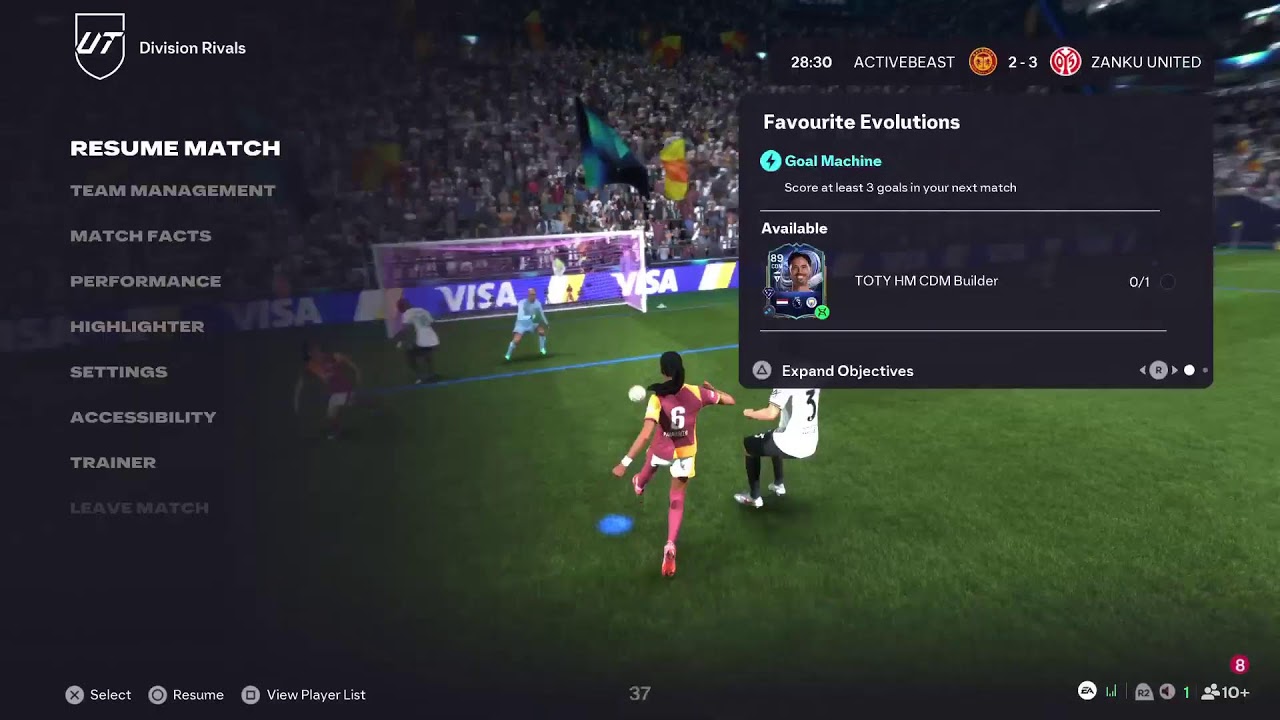 Clubs Test