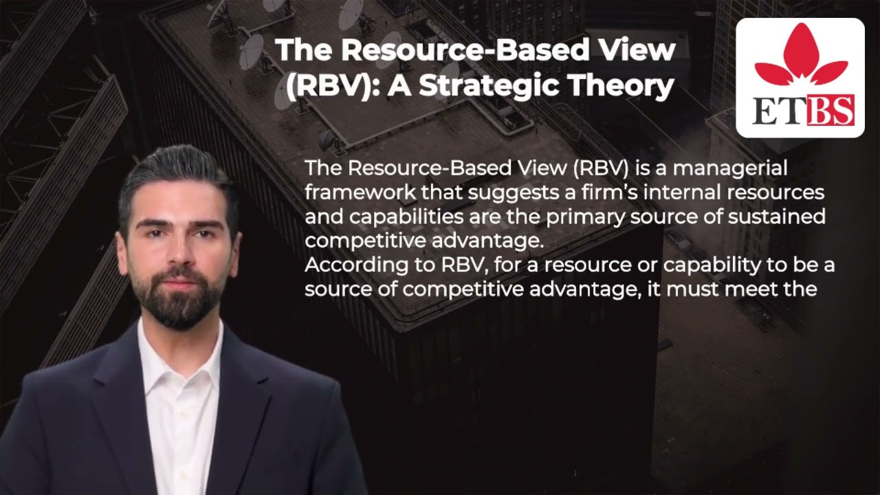 Strategic Management Module 4  Internal Environment and Resource Based View RBV