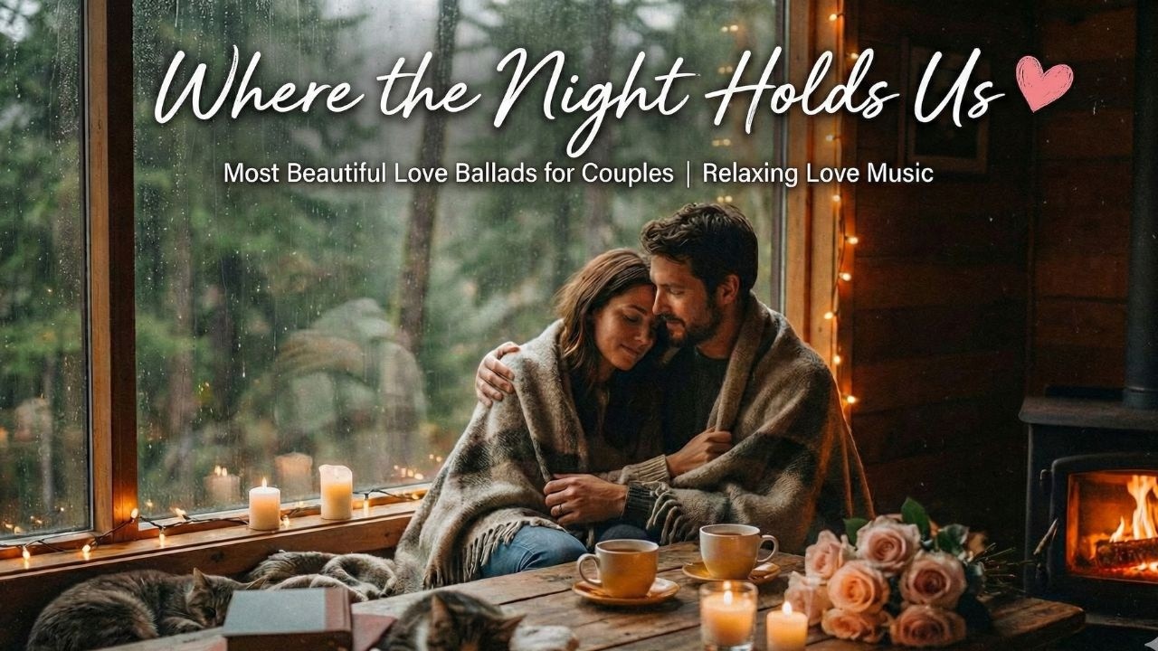 Where the Night Holds Us 💖 Most Beautiful Love Ballads for Couples | Relaxing Love Music