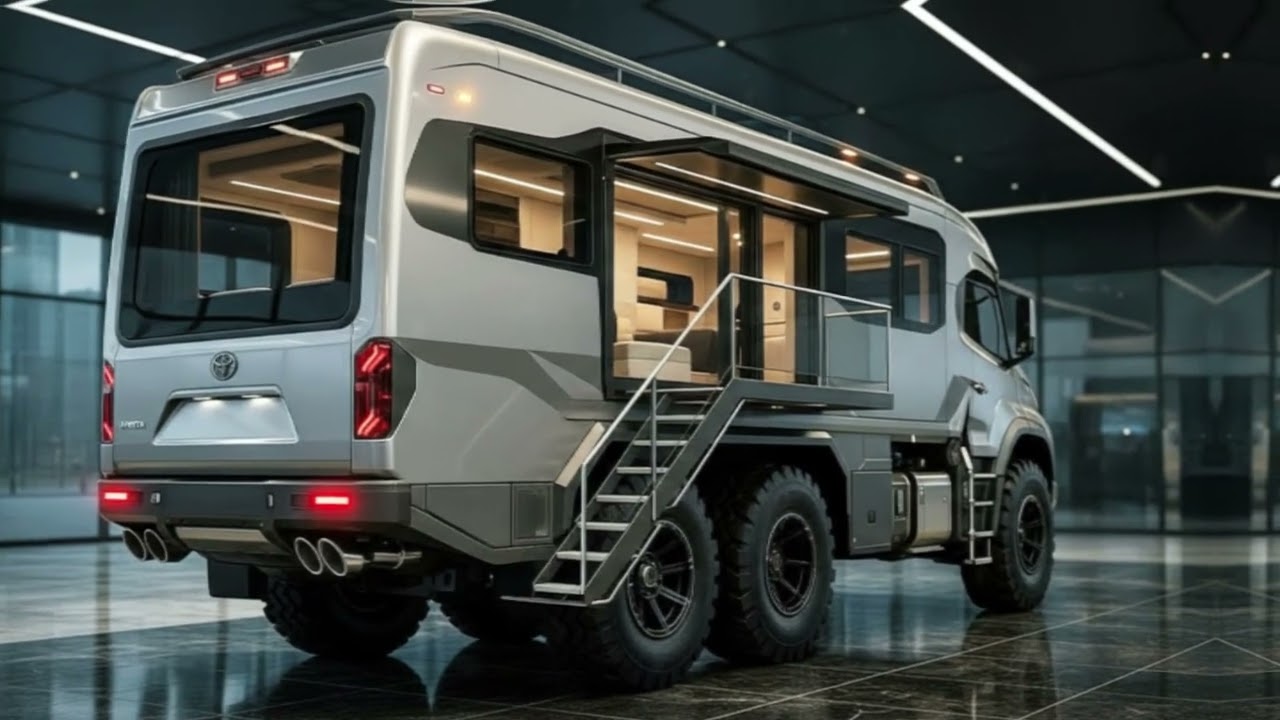The 2025 Toyota HyperMax 6x6 Motorhome Is The Most Insane Vehicle Ever Built In America