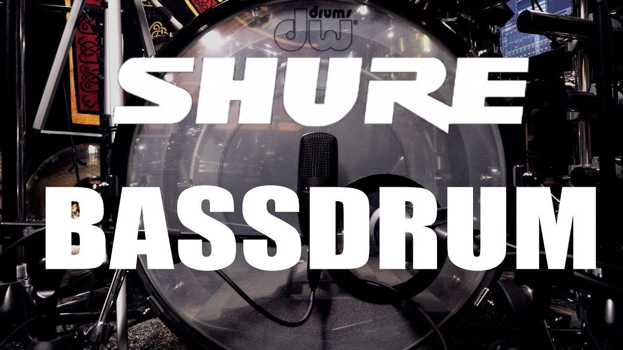 Shure Bassdrum Microphone Comparison