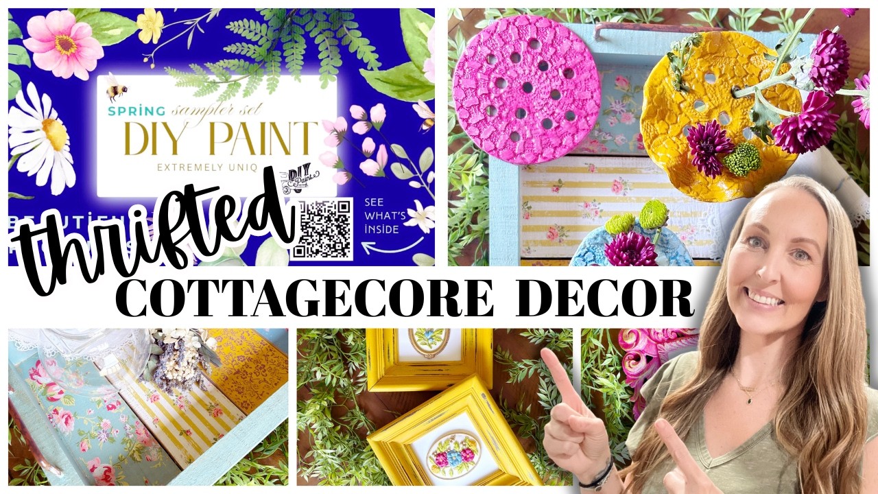 THRIFTED Cottagecore Home Decor - Trash to Treasure Home Decor